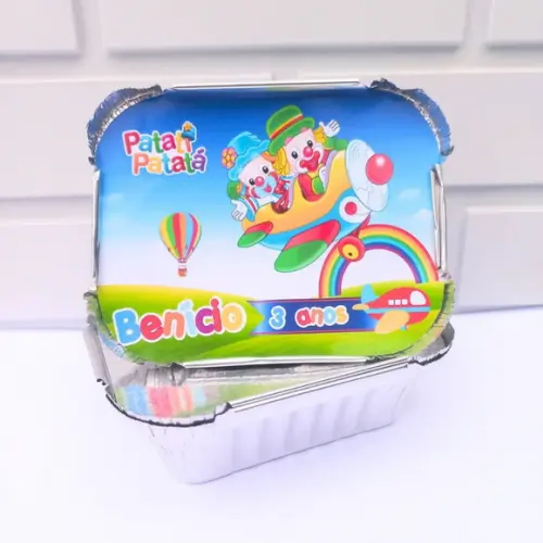 25 Marmitinha Personalizada Patati Patata
