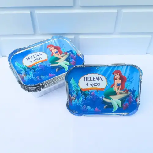 30 Marmitinha Personalizada Ariel