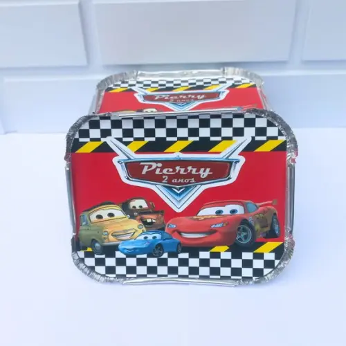 30 Marmitinha Personalizada Carro Mcqueen