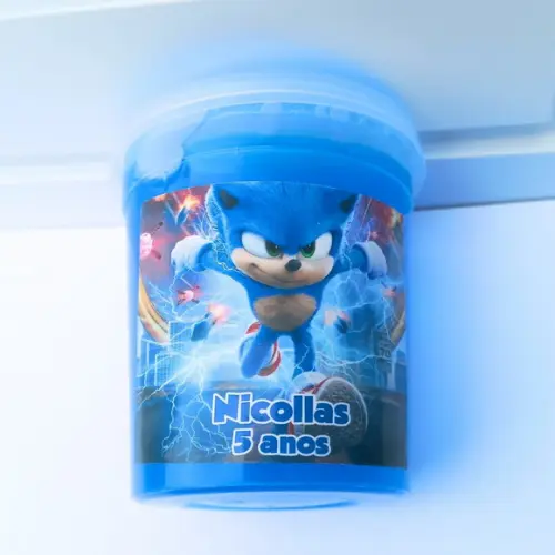 30 Slime Personalizada Sonic
