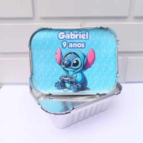 35 Marmitinha Personalizada Stitch