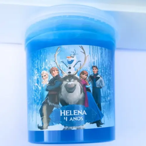 40 Lembrancinha Frozen - Slime