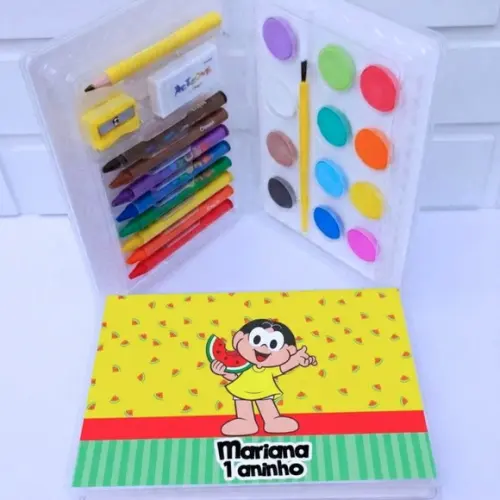 40 Lembrancinha Magali - Estojo Personalizado Magali