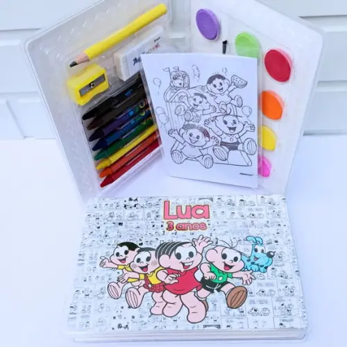 40 Lembrancinha Magali - Estojo Personalizado Magali