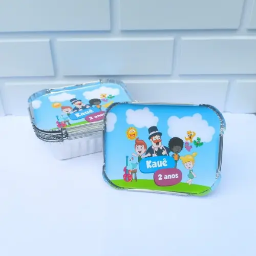 40 Marmitinha Personalizada Mundo Bita