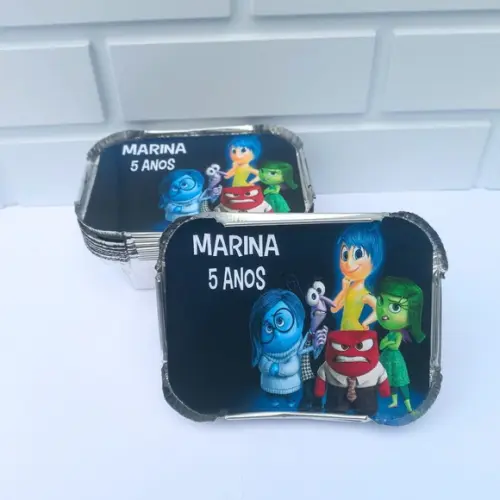 50 Marmitinha Personalizada Divertida Mente