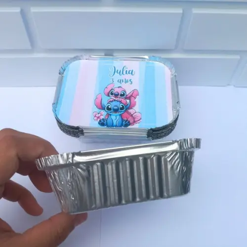 50 Marmitinha Personalizada Stitch