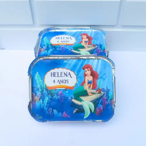 80 Marmitinha Personalizada Ariel