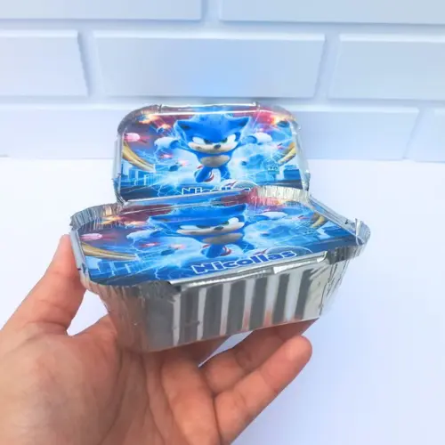 80 Marmitinha Personalizada Sonic