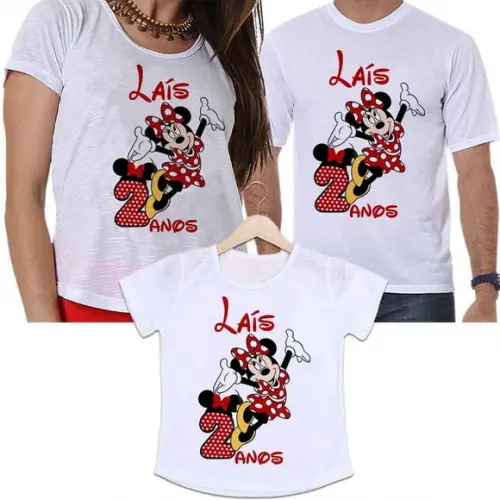 Camisa Personalizada Minnie