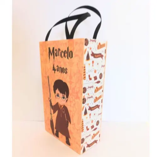 Kit 20 Uni Sacolinha para Lembrancinha Harry Potter