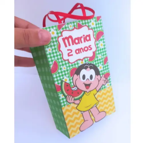 Kit 20 Uni Sacolinha para Lembrancinha Magali