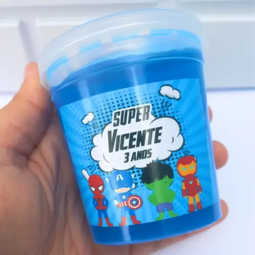 Lembrancinha Show da Luna - Slime