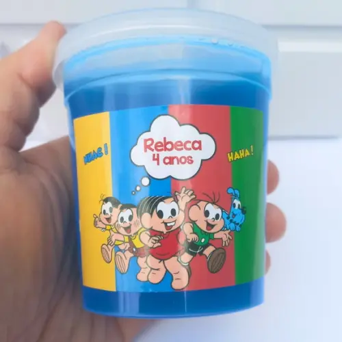 Lembrancinha Turma da Mônica - Slime