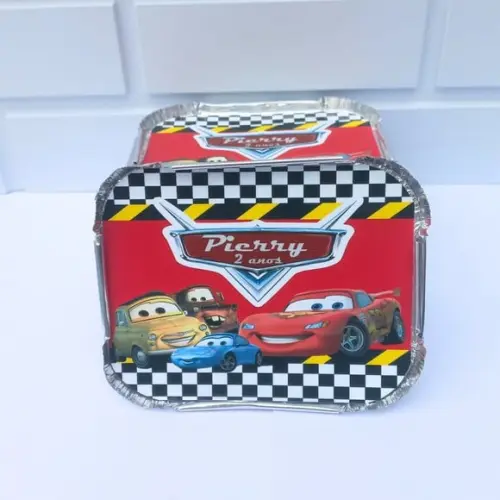 Marmitinha Personalizada Carro Mcqueen
