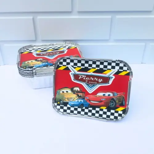 Marmitinha Personalizada Carro Mcqueen