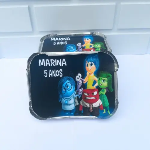 Marmitinha Personalizada Divertida Mente