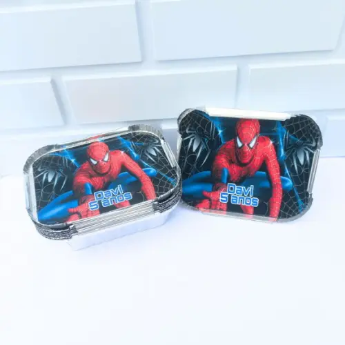 Marmitinha Personalizada Homem Aranha