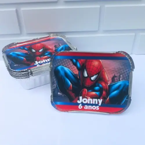 Marmitinha Personalizada Homem Aranha