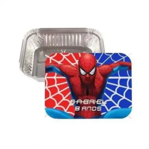 Marmitinha Personalizada Homem Aranha