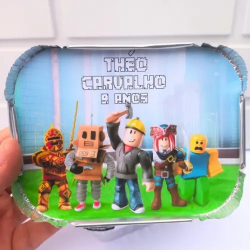 Marmitinha Personalizada Roblox