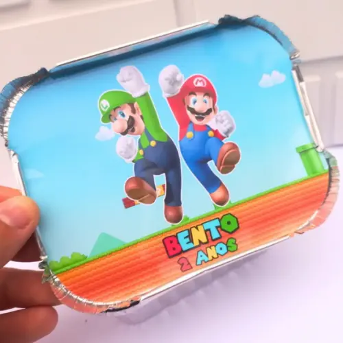 Marmitinha Personalizada Super Mario