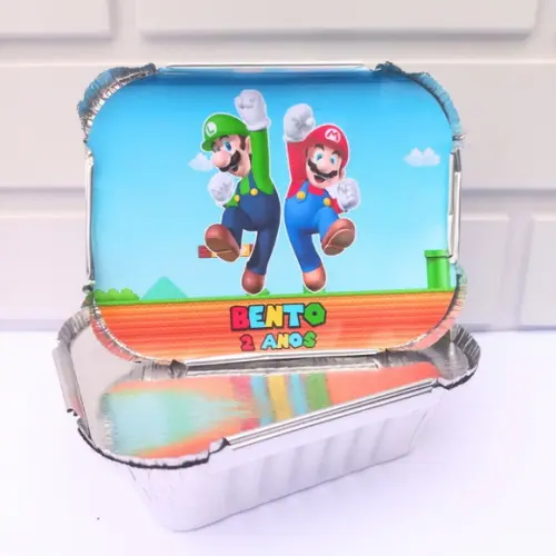 Marmitinha Personalizada Super Mario Bros