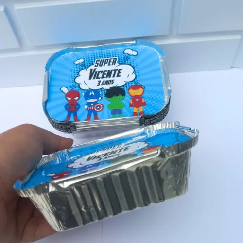 Marmitinha Personalizada Vingadores