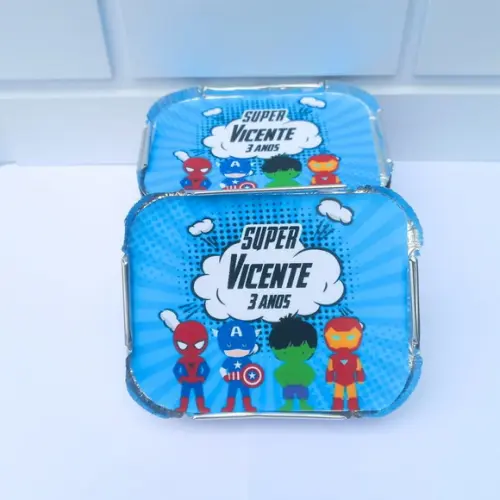 Marmitinha Personalizada Vingadores