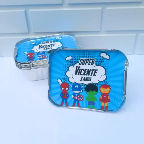 Marmitinha Personalizada Vingadores