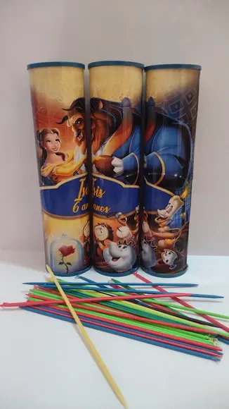 Pega Vareta Personalizada Bela e a Fera