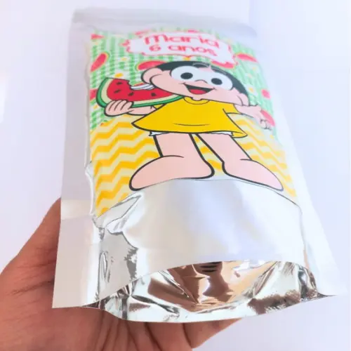 Saquinho Metalizado Personalizado Magali