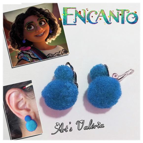 Broche, Brincos de Pressão e Óculos da Mirabel Encanto