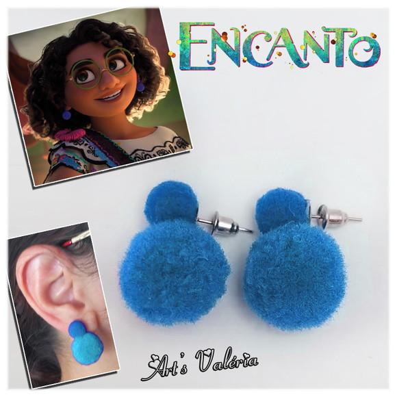 Broche, Brincos e Óculos da Mirabel Encanto