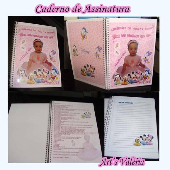 Caderno de Assinatura - Pequeno