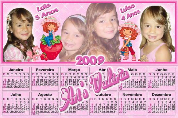 Calendário Fotográfico - 20x29cm