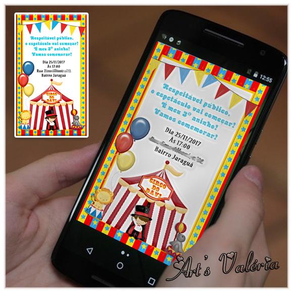 Convite Digital Personalizado para Whatsapp