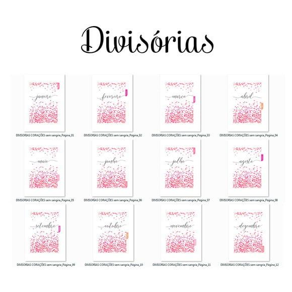 Planner Permanente Corações