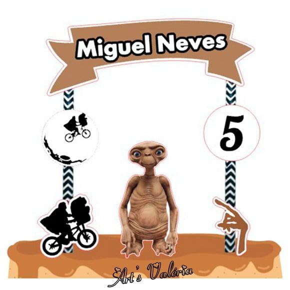 Topo de Bolo E. T. o Extraterrestre - Filme de 1982