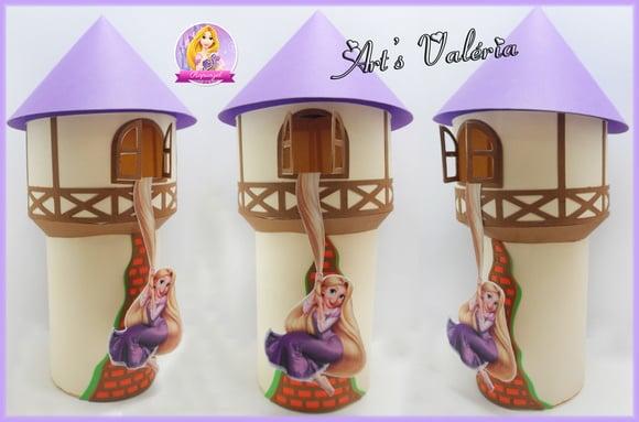 Torre da Rapunzel com Aplique
