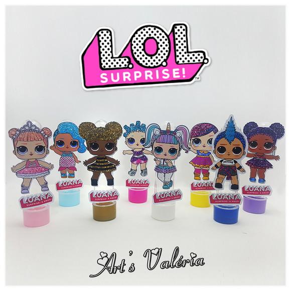 Tubete Com Aplique LOL Surprise - 13cm