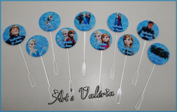 Toppers Frozen - Valor Unitário
