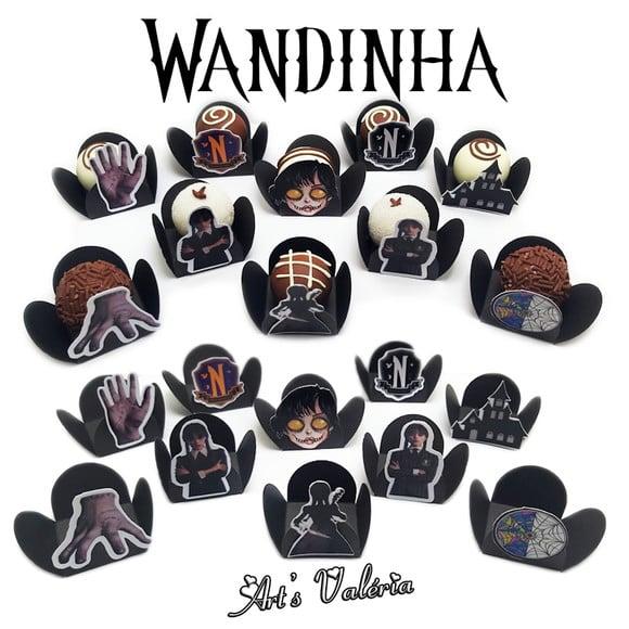 Forminha para Doces Wandinha Addams - Wednesday