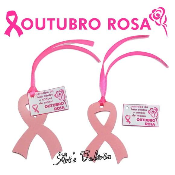 Marca Página Outubro Rosa
