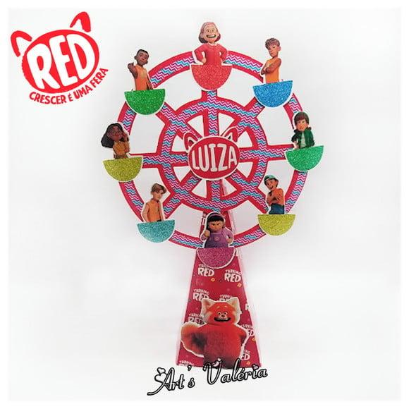 Roda Gigante Piramide Red: Crescer É Uma Fera - 26cm