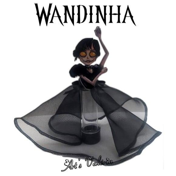 Tubete com Saia Wandinha Addams - Wednesday