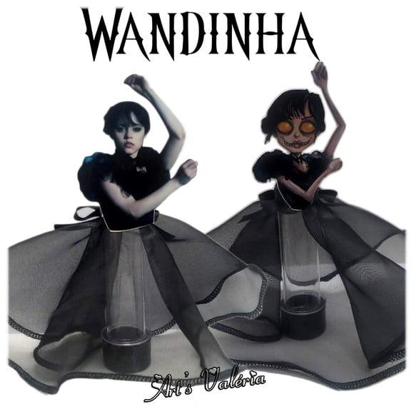 Tubete com Saia Wandinha Addams - Wednesday