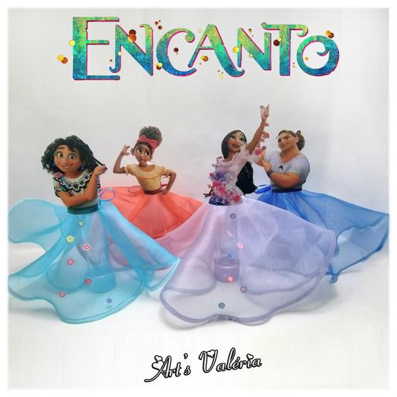 Tubete Encanto Com Saia - Valor Unitário