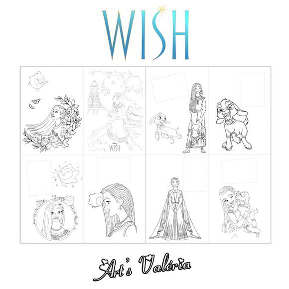 Álbum de Figurinhas Wish: o Poder dos Desejos - 10x15cm