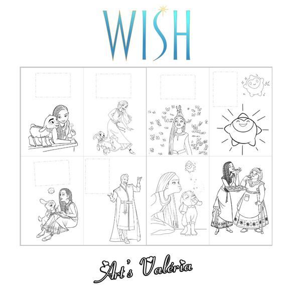 Álbum de Figurinhas Wish: o Poder dos Desejos - 10x15cm